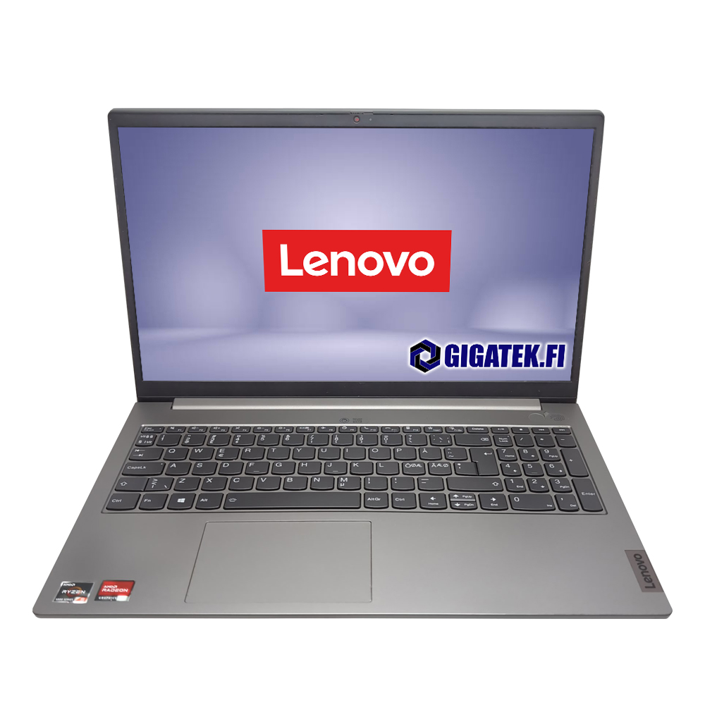 Lenovo ThinkBook 15 G3 ACL/Ryzen 5 5500U (6-ydin)/16GB DDR4/256GB SSD/15,6″ FHD-IPS/W11Pro/A1/Takuu 24kk